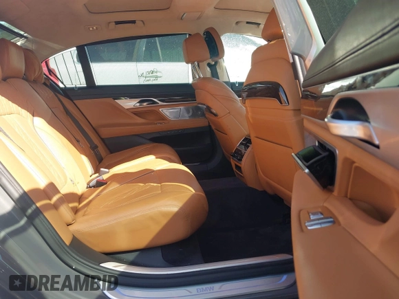 2020 BMW 7 Series 740i xDrive with VIN WBA7T4C04LGF97187, listed as a IAAI auction lot 42505343 with 70,709 mi miles and . Bid and sale history available at DreamBid. Image 8.