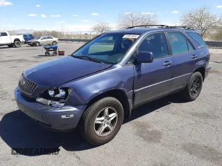 2000 Lexus RX 300 with VIN JT6GF10U1Y0075203, listed as a Copart auction lot 51981855 with 292,915 mi miles and Salvage Title. Bid and sale history available at carsss.com. Image 1.
