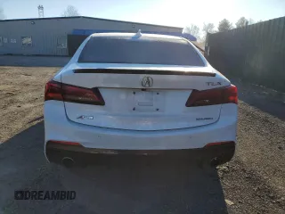 2020 Acura TLX w/A-Spec Pkg with VIN 19UUB3F67LA002109, listed as a Copart auction lot 82860964 with 0 mi miles and Salvage Title. Bid and sale history available at carsss.com. Image 6.