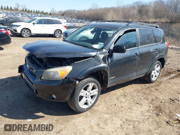 2006 Toyota RAV4 Sport with VIN JTMBK32V565007227, listed as a IAAI auction lot 41799466 with 272,090 mi miles. Bid and sale history available at carsss.com. Image 2.