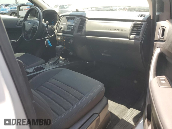 2023 Ford Ranger XL with VIN 1FTER1EH9PLE30165, listed as a Copart auction lot 62882195 with 16,443 mi miles and Salvage title. Bid and sale history available at DreamBid. Image 8.