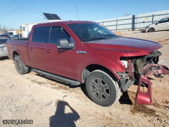 2015 Ford F-150 XLT w/HD Payload Pkg with VIN 1FTFW1EF3FFB02619, listed as a Copart auction lot 43573335 with 294,644 mi miles and Salvage Title. Bid and sale history available at carsss.com. Image 4.