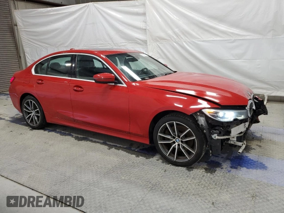 2020 BMW 3 Series 330i xDrive with VIN 3MW5R7J07L8B23952, listed as a Copart auction lot 50653855 with 111,727 mi miles and Clean Title. Bid and sale history available at carsss.com. Image 4.