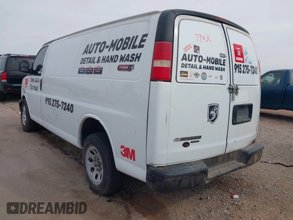 2011 Chevrolet Express Cargo z VIN 1GCSGAFX0B1134471, wystawiony jako IAAI lot #41508754 z przebiegiem 224 515 mil mil oraz . Historia ofert i sprzedaży dostępna na DreamBid. Obrazek 3.