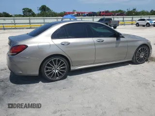 2019 Mercedes-Benz C 300 with VIN 55SWF8EB3KU283708, listed as a Copart auction lot 58890595 with 131,525 mi miles and Non repairable. Bid and sale history available at DreamBid. Image 3.