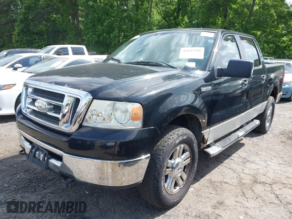 2008 Ford F-150 XLT with VIN 1FTPW14558FA13909, listed as a IAAI auction lot 42147526 with 127,052 mi miles and . Bid and sale history available at DreamBid. Image 18.