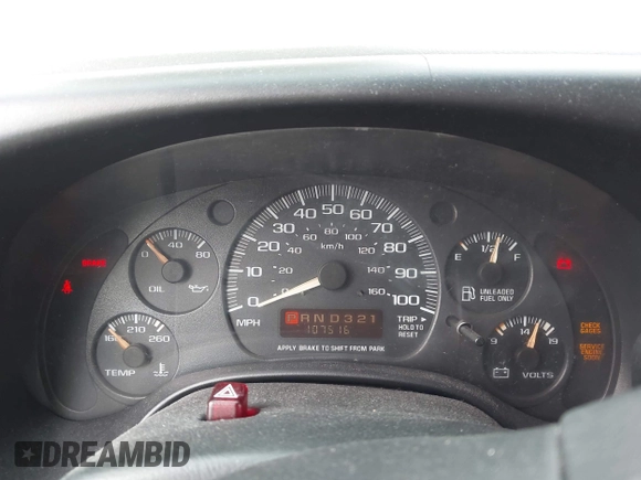 2002 Chevrolet Express with VIN 1GAHG39RX21222715, listed as a IAAI auction lot 42201370 with 107,516 mi miles. Bid and sale history available at carsss.com. Image 7.