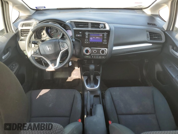 2019 Honda Fit LX with VIN 3HGGK5H48KM737557, listed as a Copart auction lot 55716935 with 123,210 mi miles and Salvage title. Bid and sale history available at DreamBid. Image 8.