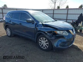 2016 Nissan Rogue SV with VIN 5N1AT2MT7GC924404, listed as a IAAI auction lot 41903162 with 76,736 mi miles. Bid and sale history available at carsss.com. Image 1.