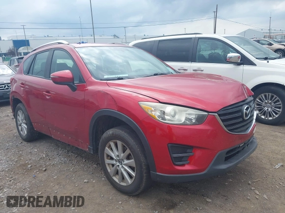 2016 Mazda CX-5 Sport with VIN JM3KE4BY3G0635882, listed as a IAAI auction lot 42545799 with 144,247 mi miles and . Bid and sale history available at DreamBid. Image 1.