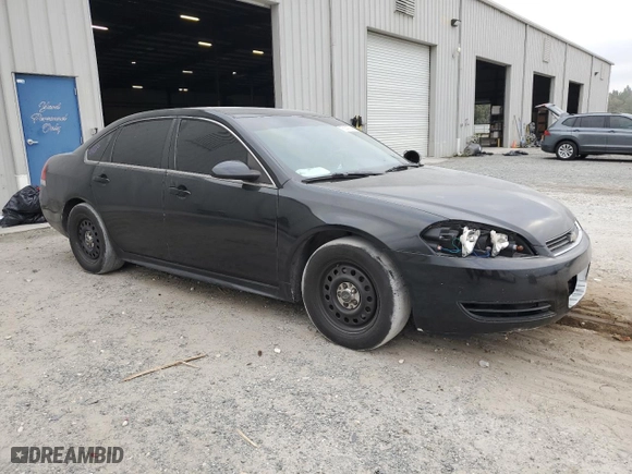 2011 Chevrolet Impala Police Police with VIN 2G1WD5EM9B1188668, listed as a Copart auction lot 78141914 with 129,345 mi miles and Salvage Title. Bid and sale history available at carsss.com. Image 4.