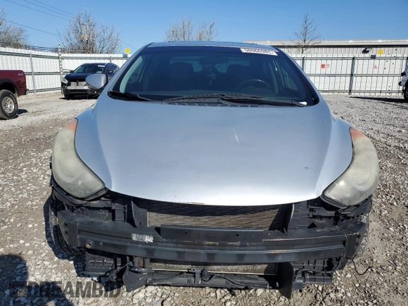 2011 Hyundai Elantra GLS with VIN 5NPDH4AE2BH051632, listed as a Copart auction lot 50066985 with 238,555 mi miles and Salvage Title. Bid and sale history available at carsss.com. Image 5.