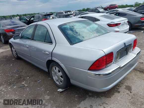 2002 Lincoln LS w/Base Pkg with VIN 1LNHM86S62Y672921, listed as a IAAI auction lot 42100871 with 207,170 mi miles. Bid and sale history available at carsss.com. Image 3.