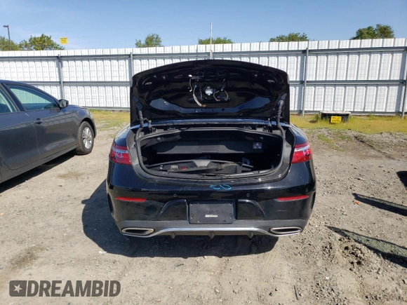 2018 Mercedes-Benz E-Class E 400 with VIN WDD1K6FB2JF039977, listed as a Copart auction lot 51891805 with 0 mi miles and Salvage Title. Bid and sale history available at carsss.com. Image 6.