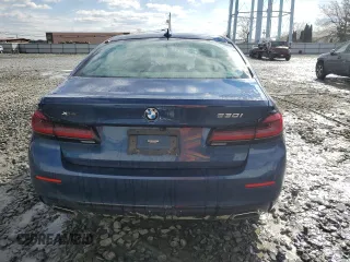 2022 BMW 5 Series 530i xDrive with VIN WBA13BJ01NWX68268, listed as a Copart auction lot 44119425 with 39,122 mi miles and Salvage Title. Bid and sale history available at carsss.com. Image 6.