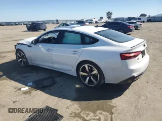 2023 Audi A5 Sportback S line Premium Plus with VIN WAUFACF59PA063160, listed as a Copart auction lot 50547735 with 12,831 mi miles and Salvage Title. Bid and sale history available at carsss.com. Image 2.