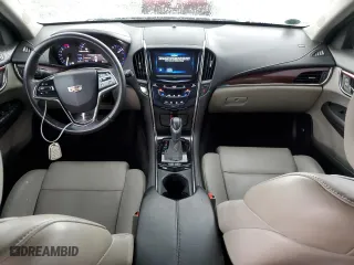 2015 Cadillac ATS Sedan Luxury RWD with VIN 1G6AB5RA9F0105705, listed as a Copart auction lot 71349974 with 124,081 mi miles and Salvage Title. Bid and sale history available at carsss.com. Image 8.