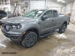 2021 Ford Ranger XL with VIN 1FTER1FH1MLD84759, listed as a IAAI auction lot 42043263 with 8,874 mi miles. Bid and sale history available at carsss.com. Image 2.