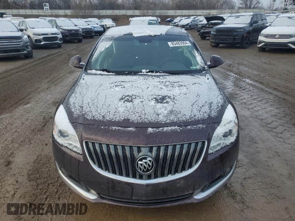 2017 Buick Regal Premium II with VIN 2G4GR5GX0H9141362, listed as a Copart auction lot 85483904 with 127,797 mi miles and Clean Title. Bid and sale history available at carsss.com. Image 5.