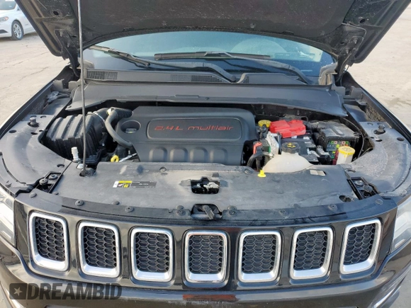 2021 Jeep Compass Limited with VIN 3C4NJCCB4MT510894, listed as a Copart auction lot 55861685 with Not provided miles and Clean title. Bid and sale history available at DreamBid. Image 12.