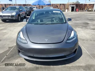 2020 Tesla Model 3 Long Range with VIN 5YJ3E1EB4LF650955, listed as a Copart auction lot 51931255 with 59,046 mi miles and Salvage Title. Bid and sale history available at carsss.com. Image 5.