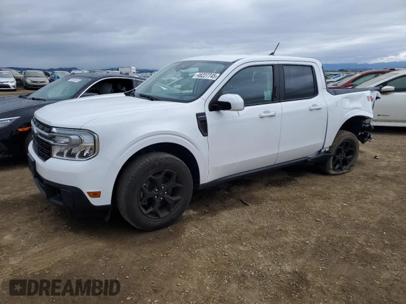 2022 Ford Maverick XL with VIN 3FTTW8F9XNRA69267, listed as a Copart auction lot 48227745 with 15,628 mi miles and Salvage Title. Bid and sale history available at DreamBid. Image 1.