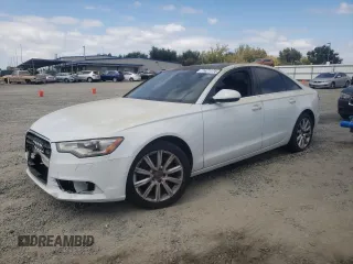 2014 Audi A6 2.0T Premium with VIN WAUCFAFC4EN097097, listed as a Copart auction lot 71421174 with 0 mi miles and Salvage Title. Bid and sale history available at carsss.com. Image 1.