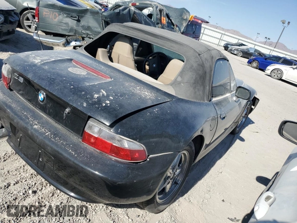 1997 BMW 3 Series 1.9L with VIN 4USCH7320VLB80630, listed as a Copart auction lot 72832064 with 0 mi miles and Salvage Title. Bid and sale history available at carsss.com. Image 3.