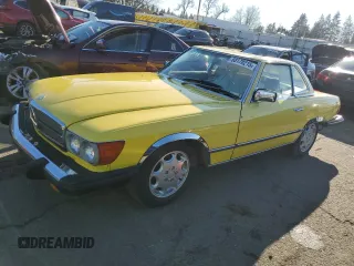 1981 Mercedes-Benz 380 380SL with VIN WDBBA45A2BB001364, listed as a Copart auction lot 88170215 with 151,239 mi miles and Clean Title. Bid and sale history available at carsss.com. Image 1.