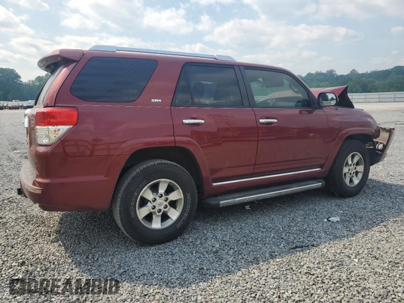 2012 Toyota 4Runner SR5 z VIN JTEZU5JR5C5038834, wystawiony jako Copart lot #54967155 z przebiegiem Nie podano mil oraz Szkoda całkowita • Salvage title. Historia ofert i sprzedaży dostępna na DreamBid. Obrazek 3.