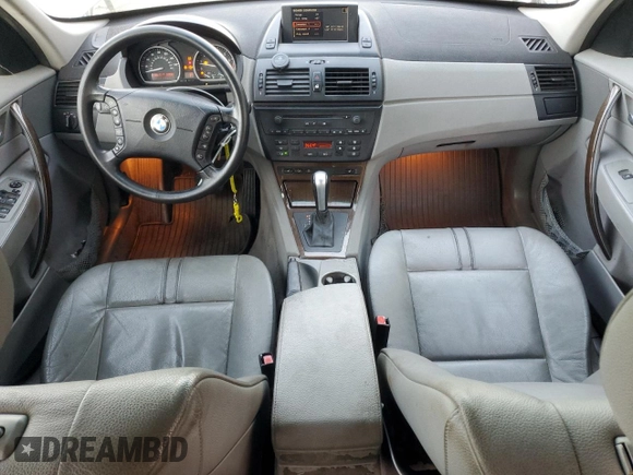 2006 BMW X3 3.0i z VIN WBXPA93476WG80280, wystawiony jako Copart lot #88368075 z przebiegiem 218 617 mil mil oraz Szkoda całkowita • Salvage title. Historia ofert i sprzedaży dostępna na DreamBid. Obrazek 8.