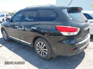 2014 Nissan Pathfinder SV z VIN 5N1AR2MMXEC684429, wystawiony jako IAAI lot #42233673 z przebiegiem 135 593 mil mil oraz . Historia ofert i sprzedaży dostępna na DreamBid. Obrazek 3.