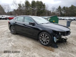 2015 Acura TLX V6 Tech with VIN 19UUB2F52FA009698, listed as a Copart auction lot 47230565 with 151,675 mi miles and Clean Title. Bid and sale history available at carsss.com. Image 4.