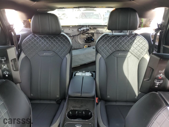 2022 Bentley Bentayga Speed with VIN SJAAR2ZV5NC013998, listed as a Copart auction lot 47410675 with 20,222 mi miles and Salvage Title. Bid and sale history available at carsss.com. Image 10.