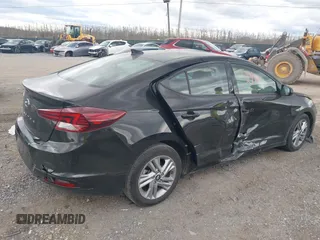 2020 Hyundai Elantra SEL with VIN 5NPD84LF6LH629173, listed as a IAAI auction lot 41922980 with 87,507 mi miles. Bid and sale history available at carsss.com. Image 4.