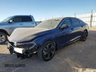 2025 Kia K5 GT-Line with VIN KNAG64J75S5270795, listed as a Copart auction lot 78836414 with 3,651 mi miles and Salvage Title. Bid and sale history available at carsss.com. Image 1.