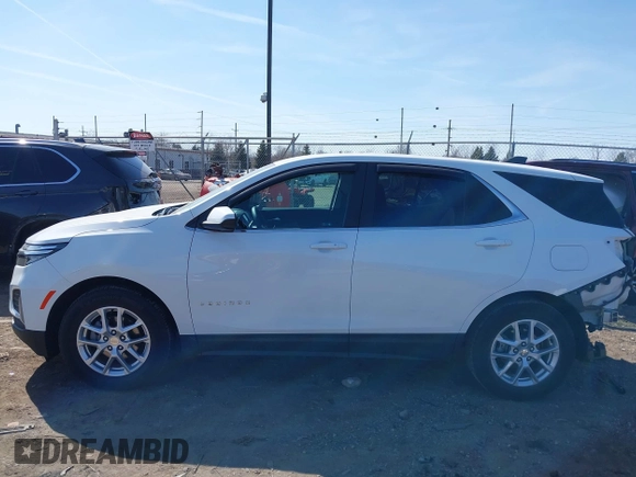 2024 Chevrolet Equinox LT with VIN 3GNAXKEG6RS127804, listed as a IAAI auction lot 41791748 with 14,540 mi miles. Bid and sale history available at carsss.com. Image 15.