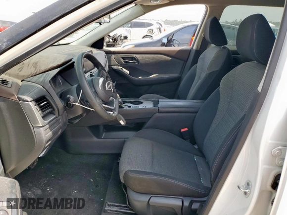 2022 Nissan Rogue S with VIN 5N1BT3AA7NC700589, listed as a Copart auction lot 57285035 with 39,403 mi miles and Salvage title. Bid and sale history available at DreamBid. Image 7.