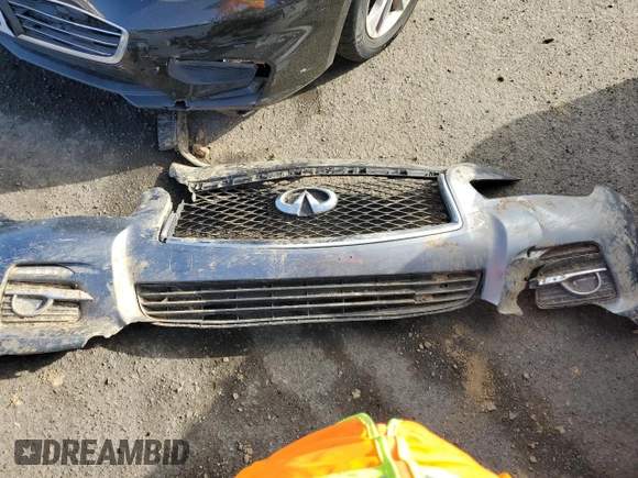 2014 Infiniti Q50 Premium with VIN JN1BV7AR5EM691514, listed as a Copart auction lot 47985465 with 119,821 mi miles and Salvage Title. Bid and sale history available at DreamBid. Image 12.