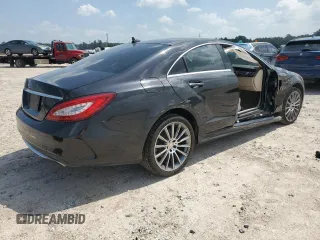 2016 Mercedes-Benz CLS-Class CLS 550 with VIN WDDLJ7DB9GA163285, listed as a Copart auction lot 54693974 with 49,031 mi miles. Bid and sale history available at carsss.com. Image 3.