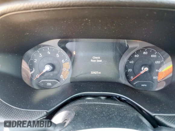 2023 Jeep Compass Latitude with VIN 3C4NJDBNXPT514180, listed as a Copart auction lot 48315415 with 32,427 mi miles and Salvage Title. Bid and sale history available at DreamBid. Image 9.