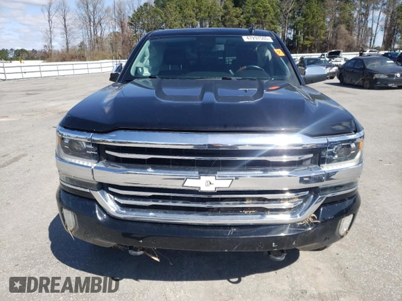 2018 Chevrolet Silverado 1500 High Country with VIN 3GCUKTEJ9JG131407, listed as a Copart auction lot 47297505 with 69,196 mi miles and Salvage Title. Bid and sale history available at DreamBid. Image 5.