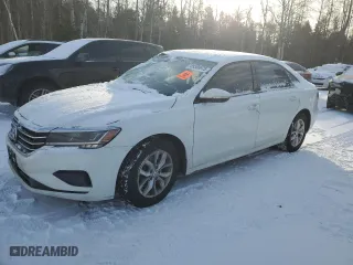 2020 Volkswagen Passat 2.0T S with VIN 1VWAA7A34LC002725, listed as a Copart auction lot 89386975 with 0 mi miles and Salvage Title. Bid and sale history available at carsss.com. Image 1.