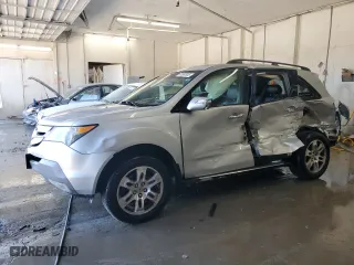 2007 Acura MDX Tech/Entertainment Pkg with VIN 2HNYD28487H516892, listed as a Copart auction lot 49587655 with 249,312 mi miles and Salvage Title. Bid and sale history available at carsss.com. Image 1.