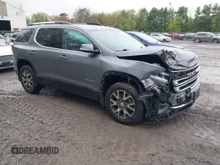 2020 GMC Acadia SLE z VIN 1GKKNRLS9LZ166601, wystawiony jako IAAI lot #42230163 z przebiegiem 75 697 mil mil oraz . Historia ofert i sprzedaży dostępna na DreamBid. Obrazek 1.