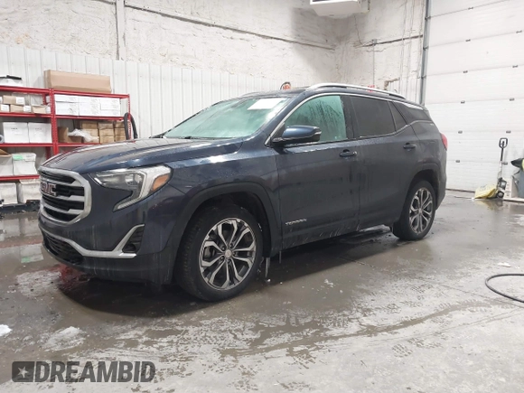 2018 GMC Terrain SLT with VIN 3GKALVEX9JL273557, listed as a IAAI auction lot 41789518 with 95,992 mi miles and . Bid and sale history available at carsss.com. Image 2.