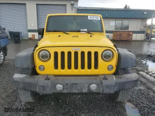 2015 Jeep Wrangler Unlimited Sport with VIN 1C4BJWDG9FL660030, listed as a Copart auction lot 45407505 with 120,027 mi miles and Salvage Title. Bid and sale history available at carsss.com. Image 5.