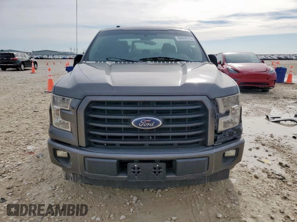 2017 Ford F-150 XL with VIN 1FTEX1CP3HKD40422, listed as a Copart auction lot 60969915 with 158,411 mi miles and Clean title. Bid and sale history available at DreamBid. Image 5.