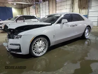 2021 Rolls-Royce Ghost z VIN SCATV0C04MU208558, wystawiony jako Copart lot #41417175 z przebiegiem Nie podano mil oraz Szkody całkowita. Historia ofert i sprzedaży dostępna na DreamBid. Obrazek 1.