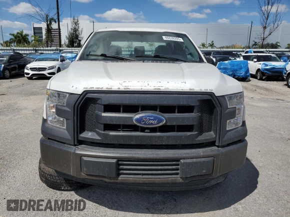 2016 Ford F-150 XL with VIN 1FTEX1C8XGFA20210, listed as a Copart auction lot 46838285 with 249,038 mi miles and Salvage title. Bid and sale history available at DreamBid. Image 5.